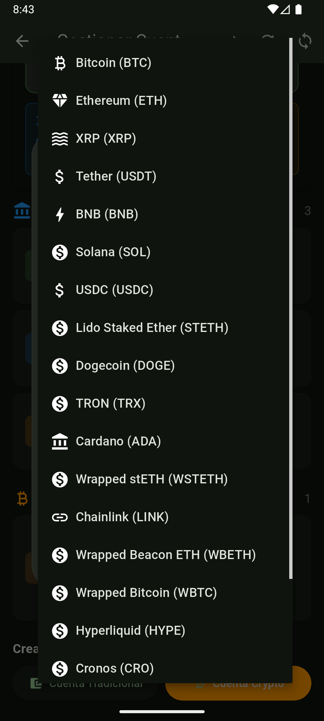 Soporte para Criptomonedas