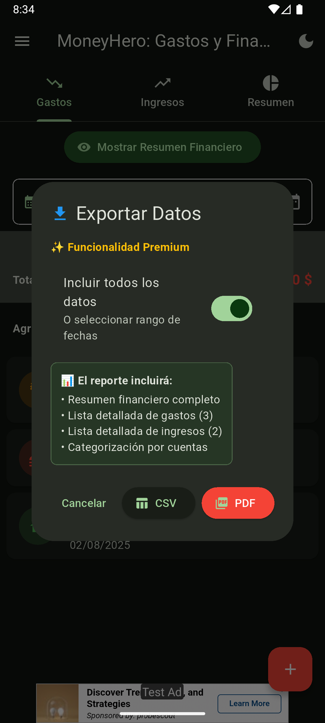 Metas Financieras Personalizadas